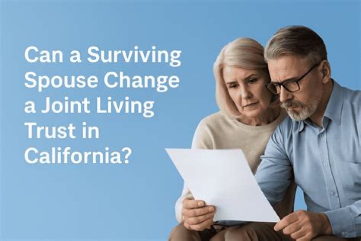 Can a surviving spouse change a marital trust?