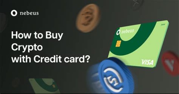 Can I use credit card to buy crypto?