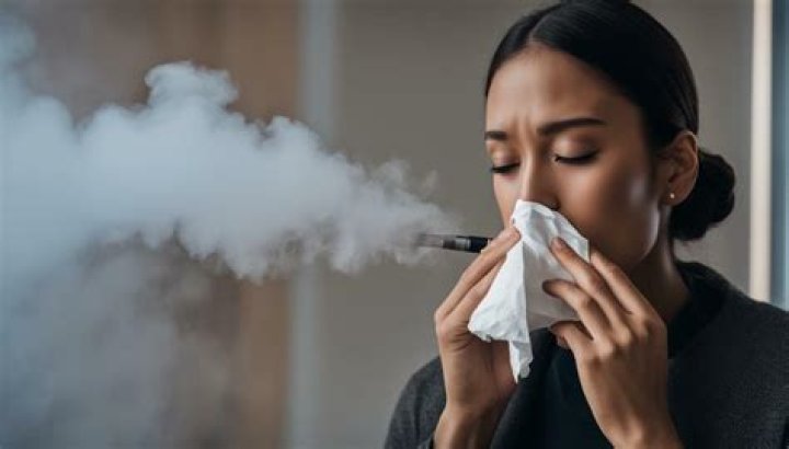 Can vaping cause nosebleeds?