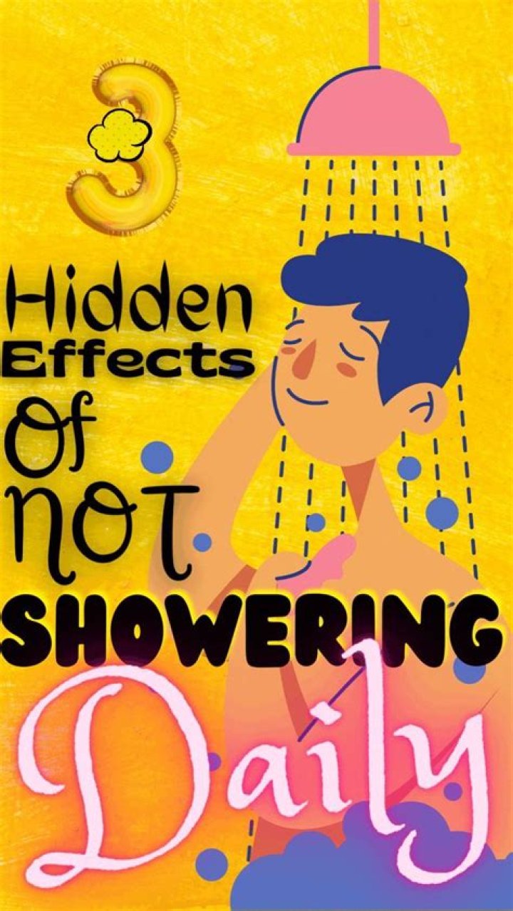 Can you get bumps from not showering?