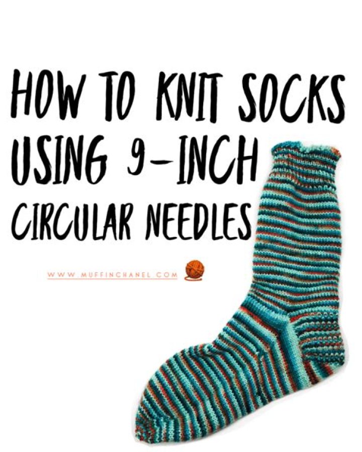 Can you knit socks on 9 inch circular needles?