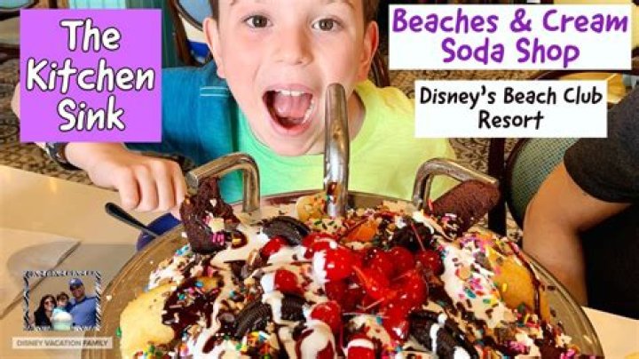 Can you order the kitchen sink at Beaches and Cream to go?