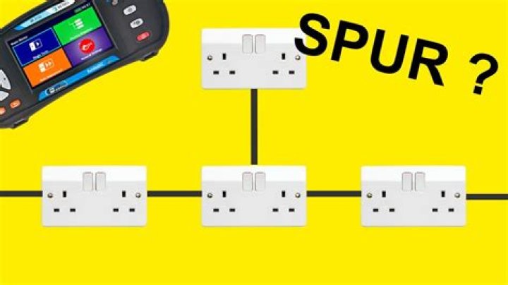 Can you run a spur off a ring main?