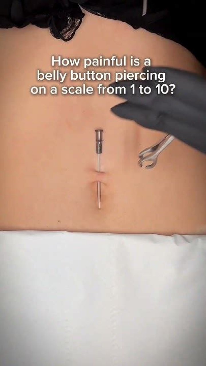 Do belly piercings hurt?
