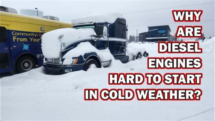 Do diesel cars start in the cold?