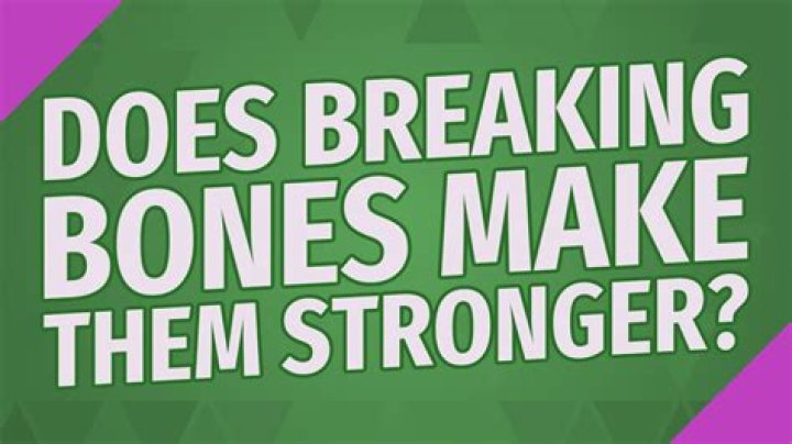 Does hitting your bones make them stronger?