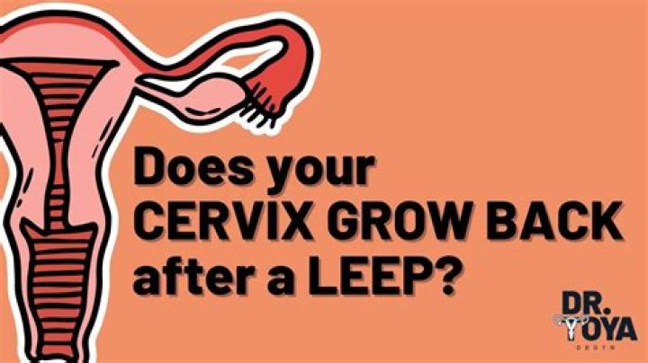 Does your cervix grow back after LEEP?