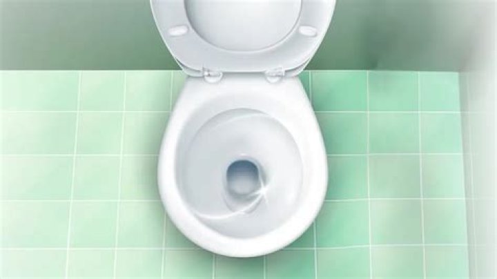 How do you clean a badly stained toilet seat?