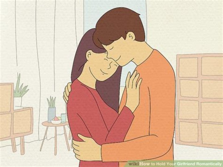 How do you hold your girlfriend romantically?