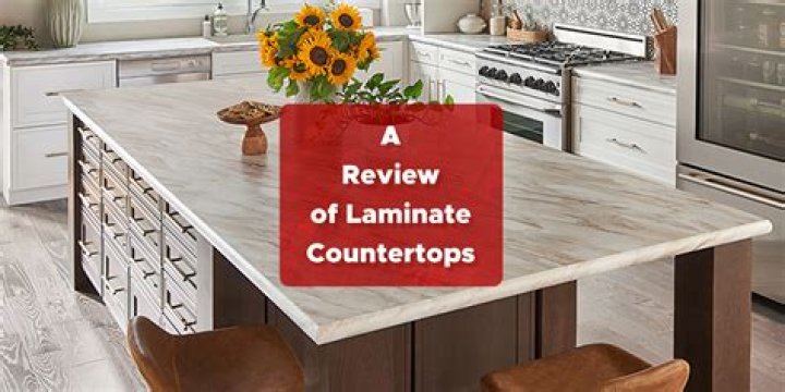 How do you make old laminate countertops look new?