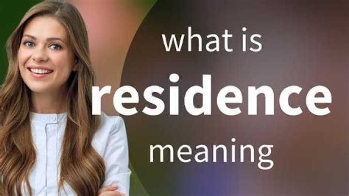 How does IRS define residence?