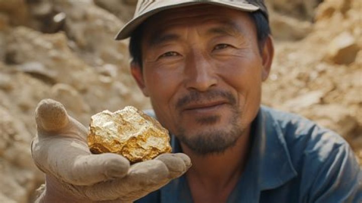 How is gold created in nature?