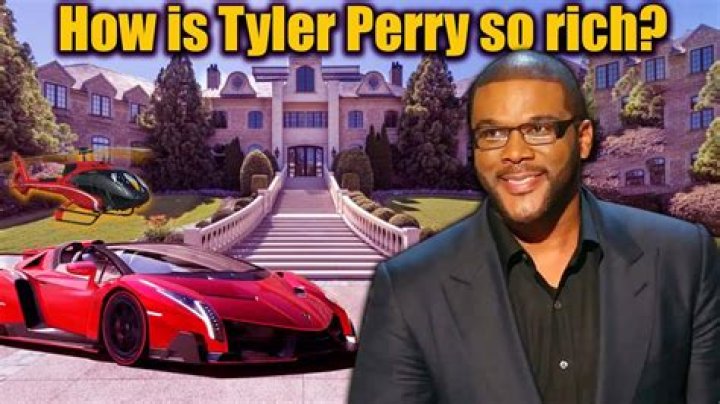 How is Tyler Perry so rich?