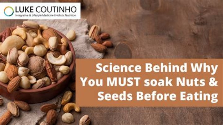 How long do you soak nuts to activate them?