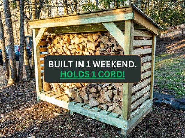 How long does it take to stack a cord of wood?