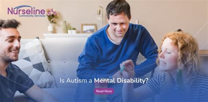 Is autism a mental disability?