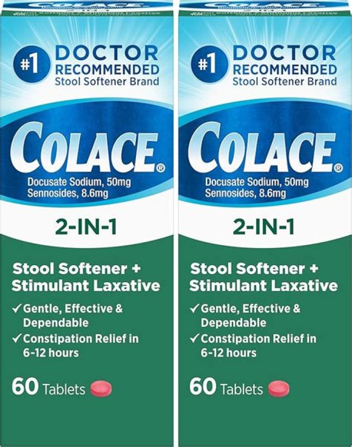 Is Dulcolax stool softener the same as Colace?