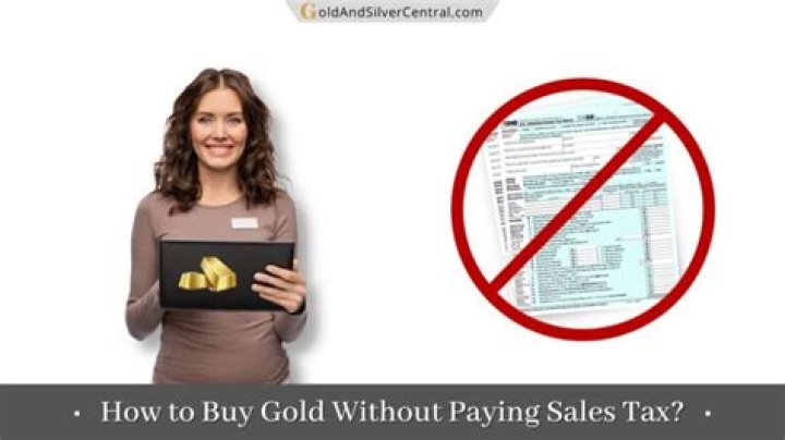 Is gold taxed when bought?