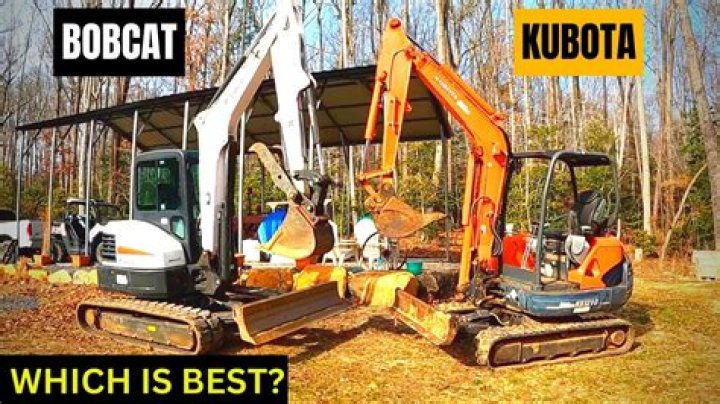 Is Kubota better than Bobcat?