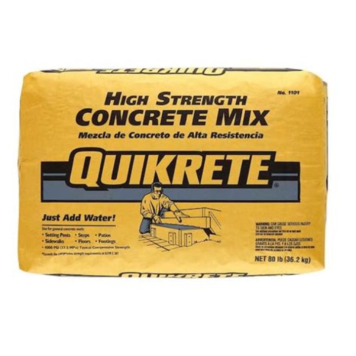 Is quikrete the same as concrete?