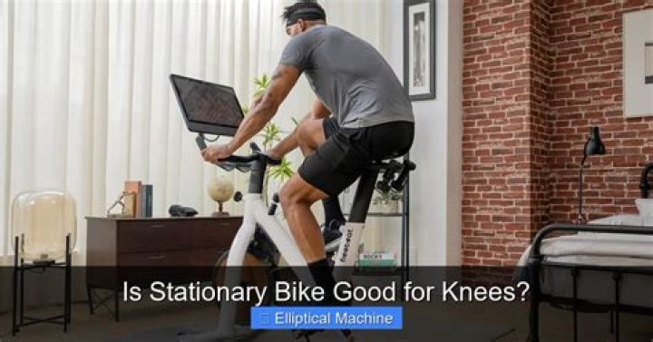 Is stationary bike good for knees?