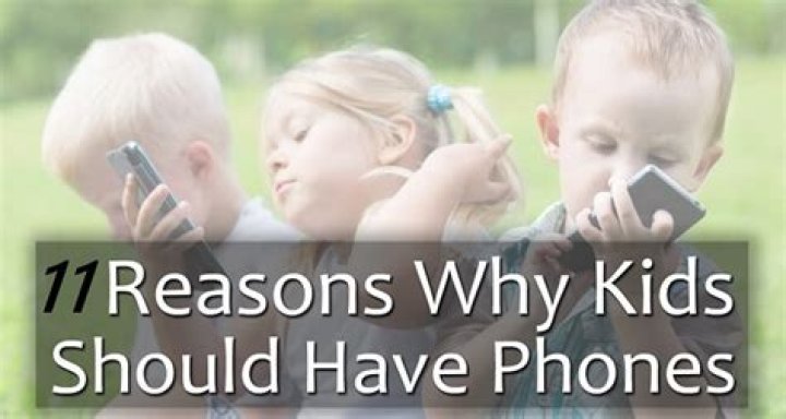 Should 9 year olds have phones?
