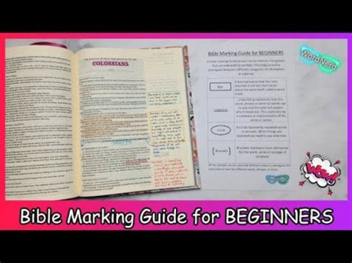 Should I mark in my Bible?