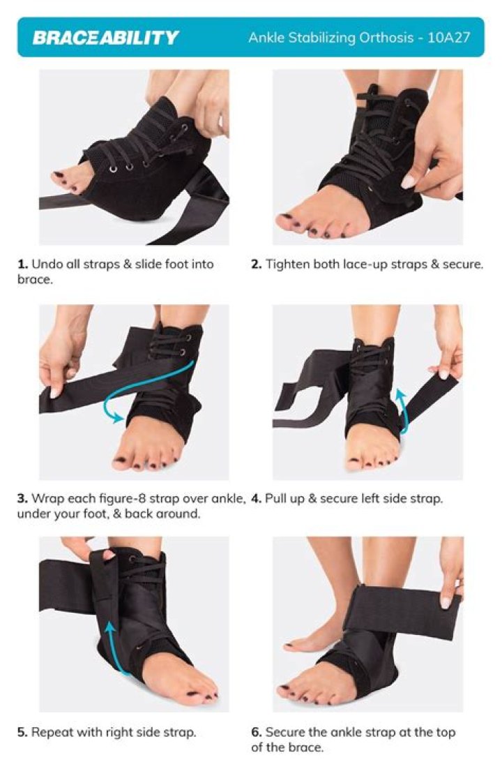 Should I wear ankle brace all day?