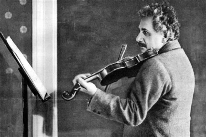 Was Einstein good at violin?