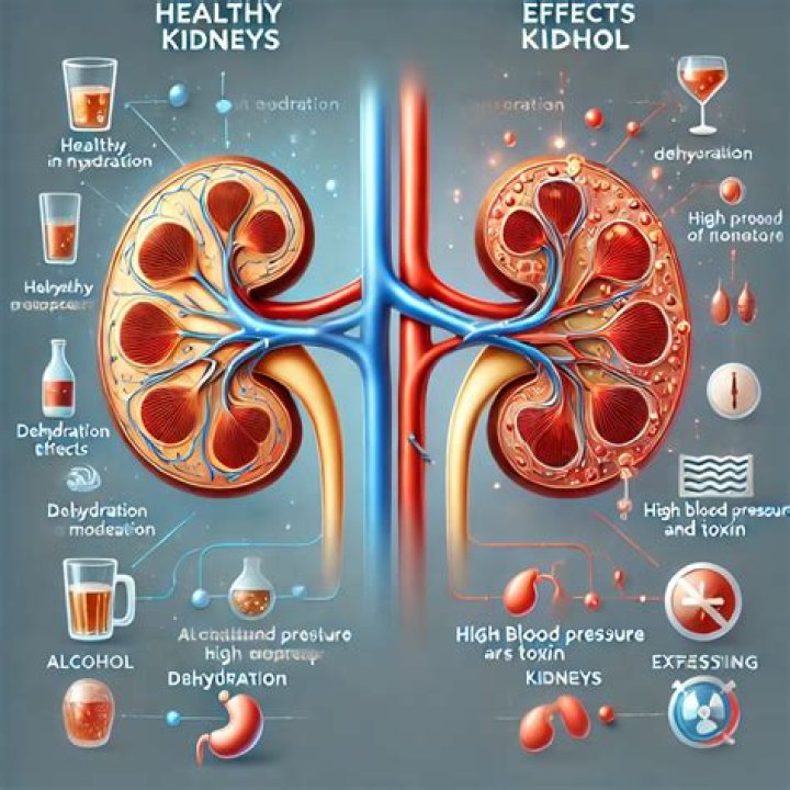 What alcohol is OK for kidneys?