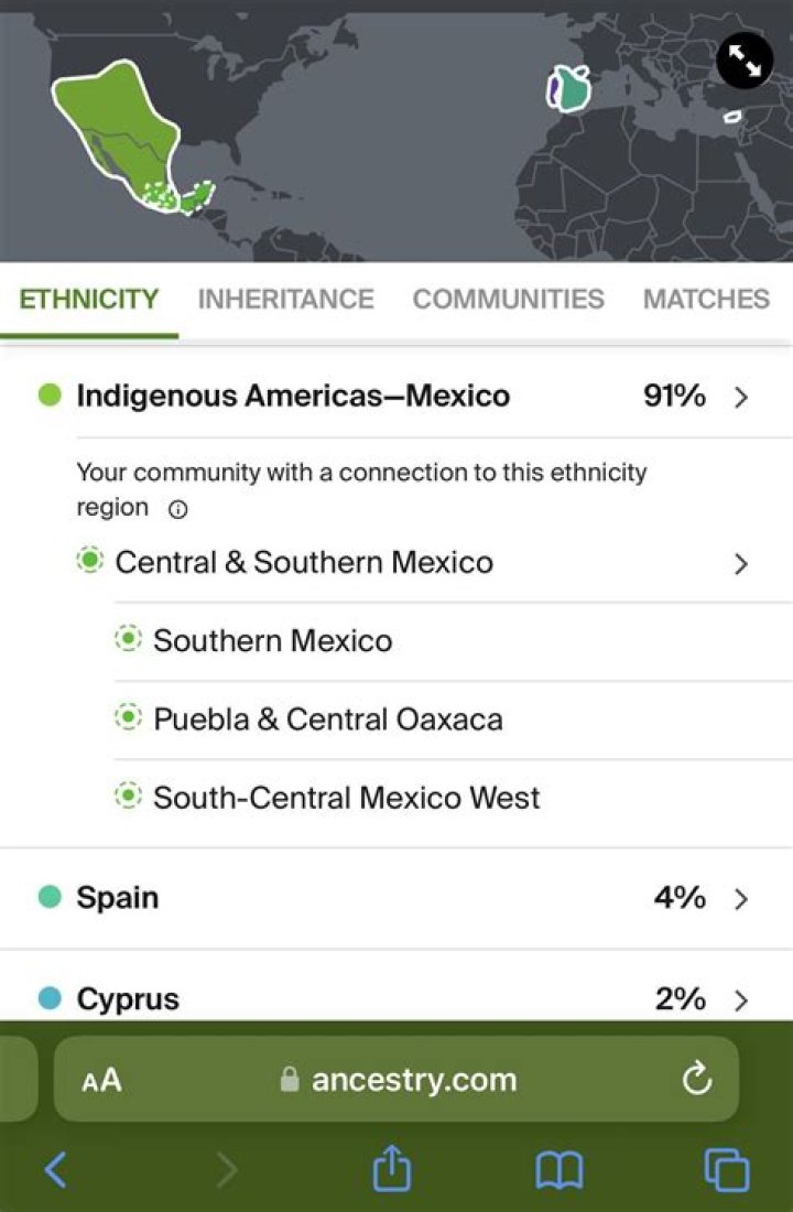 What ancestry is Mexican?