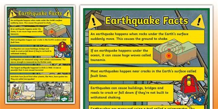 What are 5 interesting facts about earthquake?