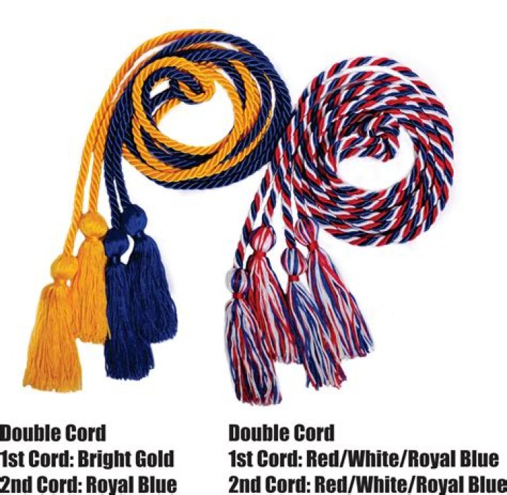 What do double honor cords mean?