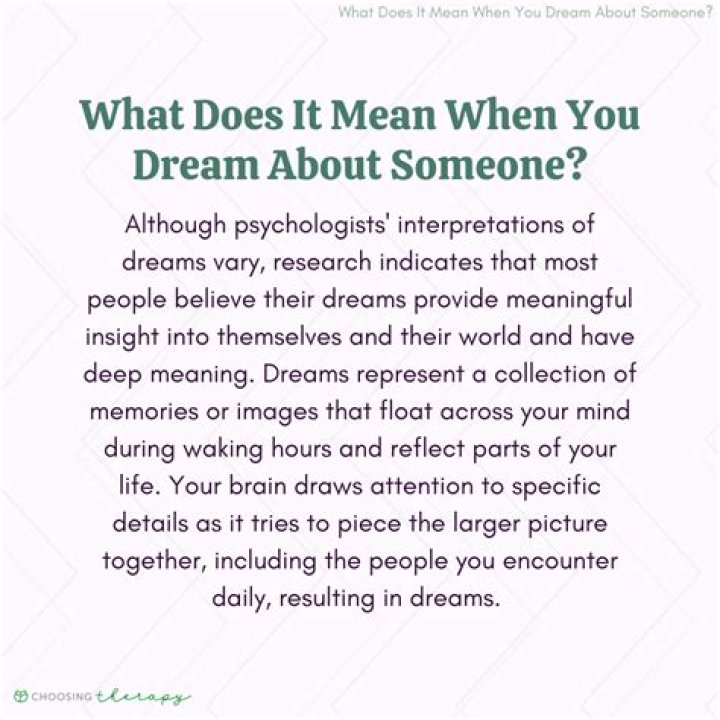 What does it mean if I dream a lot?