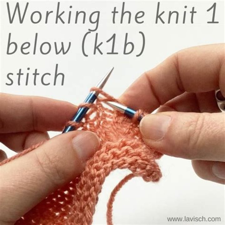 What does K1 yo K1 into next stitch mean?