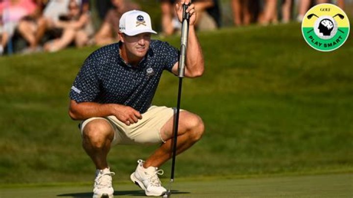 What does the P stand for on Bryson DeChambeau's cap?