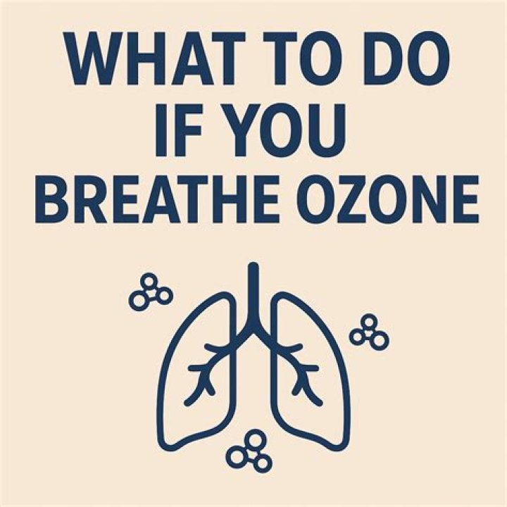 What happens if you breathe ozone?