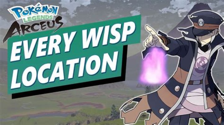 What happens if you collect all wisps Arceus?