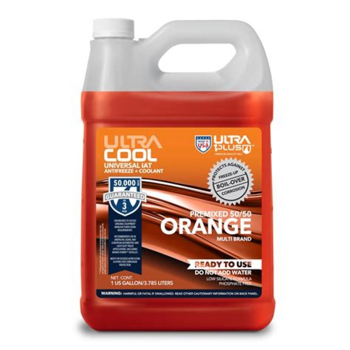 What happens if you use green coolant instead of orange?