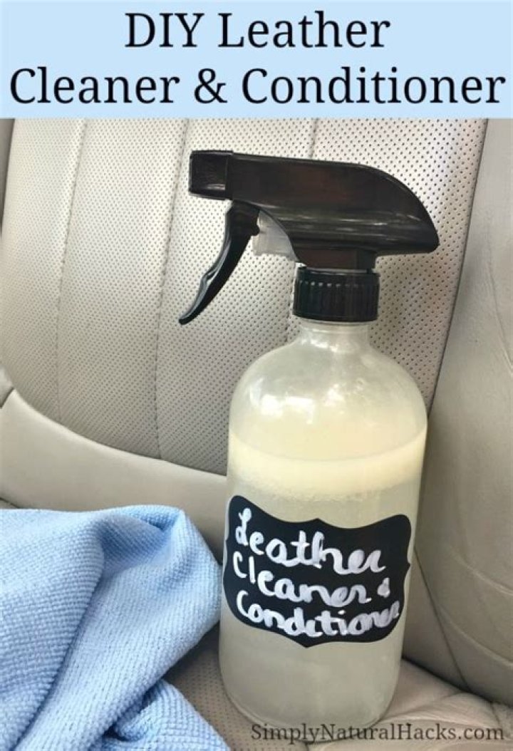 What is a good homemade leather cleaner?