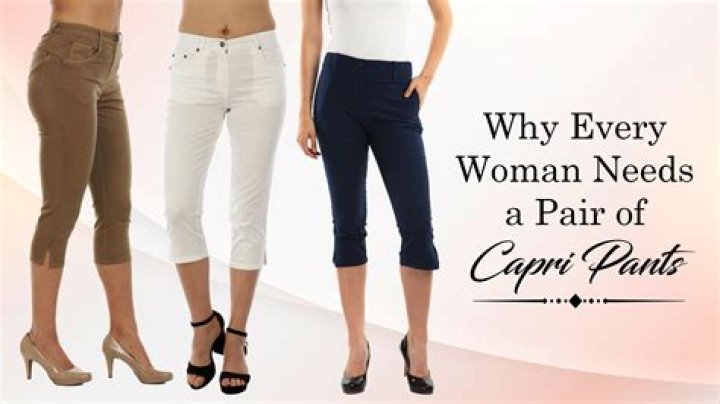 What is the difference between crop and Capri pants?