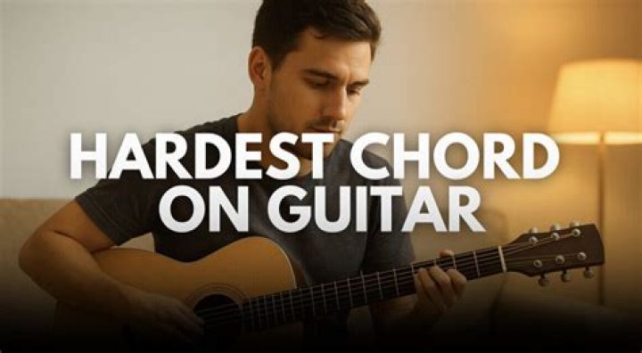 What is the hardest guitar chord to learn?