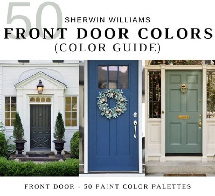 What is the luckiest colour to paint your front door?