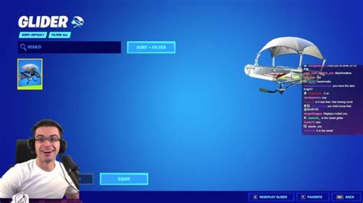 What is the rarest glider in Fortnite?