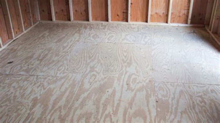 What kind of wood should I use for a shed floor?