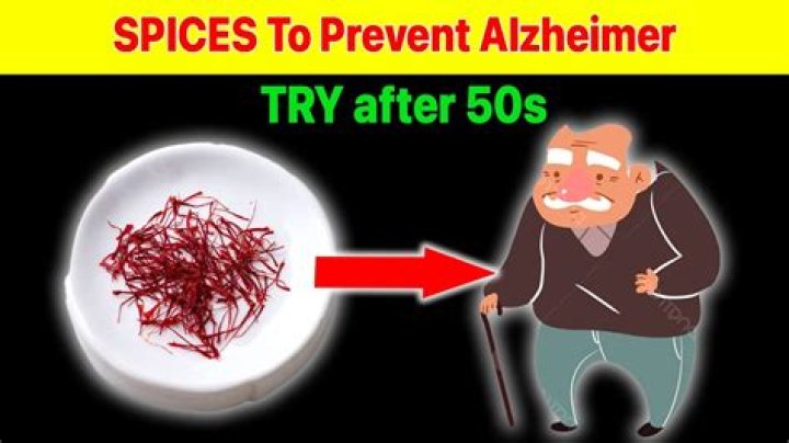 What spice helps with Alzheimer's?