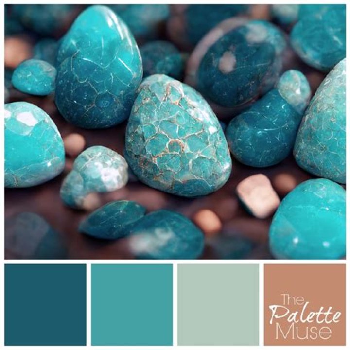 What turquoise has black in it?