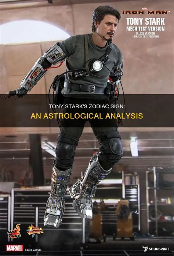 What zodiac sign is Tony Stark?