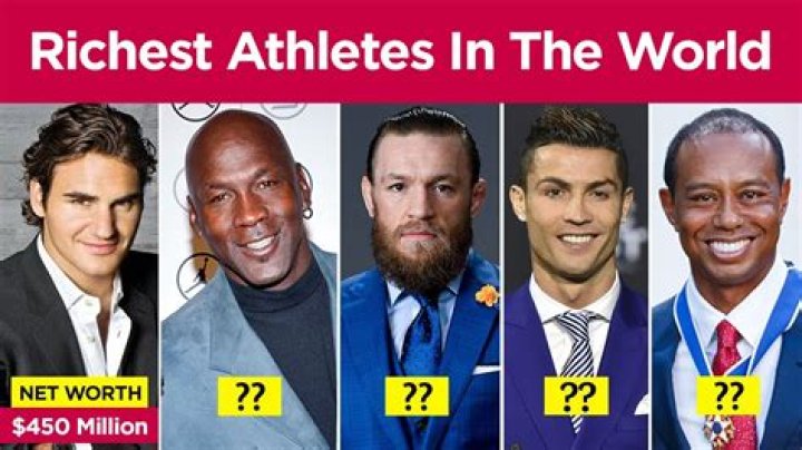 Who's the richest athlete in the world?
