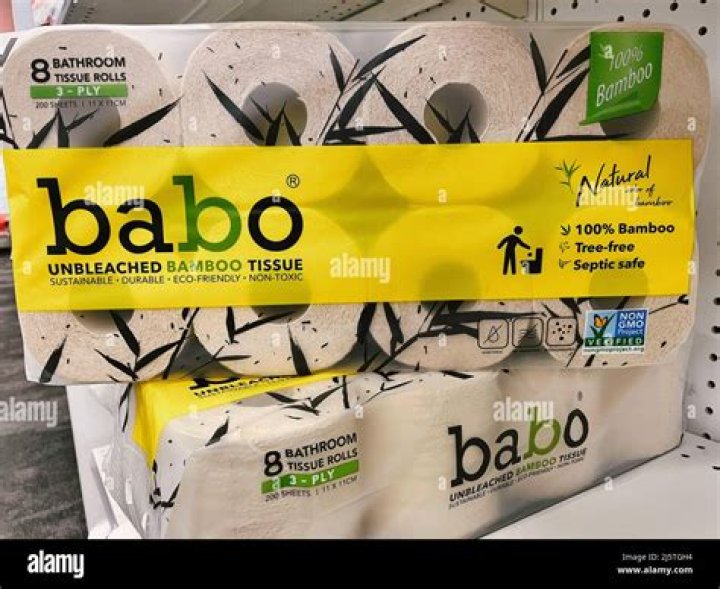 Who makes Babo toilet paper?